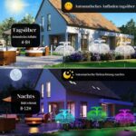 FIVAVA Solar-Gartenleuchten 4er-Set – IP65 Aussenbeleuchtung mit 8h Akkulaufzeit – Bild 4