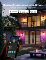 Govee Outdoor Wandleuchte RGBIC 1500lm – Smart Aussenbeleuchtung IP65 für Veranda & Balkon – Bild 7