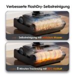 Tineco Floor ONE i6 Stretch – Nass-Trockensauger mit Selbstreinigung & 40 Min Akkulaufzeit – Bild 6