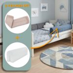 Bettkantenschutz 90 cm mit Cordstoff – Sicherheitspolster für Babybetten Oeko-Tex – Bild 5