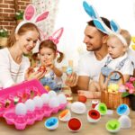 MOONTOY Sortiereier 12er-Set – Montessori Lernspielzeug für Kleinkinder ab 1 Jahr – Bild 2