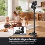 Lubluelu Akku-Staubsauger 48kPa – Kabellos bis 50 Min für Hartboden & Teppich – Bild 6