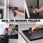 WORKPRO 8V Akkuschrauber mit 2000 mAh Akku – 12 Nm Bohrschrauber für DIY & Hausreparaturen – Bild 8