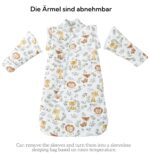 Chilsuessy Baby Schlafsack 3.5 Tog Winter – Ganzjahres Schlafsack für Neugeborene & Kleinkinder Grösse S – Bild 2