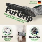 DR Zoo Fellpflegehandschuh Grösse M – Effektive Fellpflege für Hund, Katze & Pferd – Bild 4