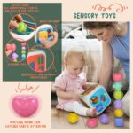 MutoToy 6-in-1 Montessori Spielzeug ab 1 Jahr – 42-teiliges Motorikspielzeug Set – Bild 2