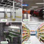 TONFFI 36W 115cm LED Feuchtraumleuchte mit Bewegungsmelder – IP65 Sensor Röhrenlampe für Garage & Werkstatt – Bild 7