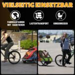 OWOAO Fahrradanhänger Kupplung – Universal Anhängerkupplung für KidKid Plus – Bild 7