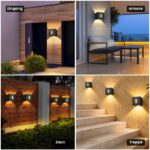 brightower LED Außenwandleuchte mit Bewegungsmelder & einstellbarem Abstrahlwinkel – IP54 – Bild 6
