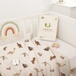 Susurration Baby-Bettwäsche-Set 100x135 cm – Musselin-Baumwolle für sicheren Babyschlaf – Bild 5