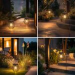 Ketom Solar-Hängelaterne 2er Set – IP65 Gartenleuchte mit Metallkäfig & warmweissem LED – Bild 7