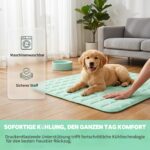 Landemor Kühlmatte 61x45cm – Selbstkühlend für Hunde & Katzen, Waschbar & Tragbar – Bild 6