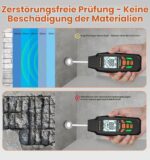 coczow Feuchtemessgerät mit Kugelsensor – Zerstörungsfreie Messung für alle Baumaterialien – Bild 3
