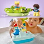 LEGO DUPLO Wasserrutsche Set ab 2 Jahren – Badespielzeug mit Meerestieren & Zahlensteinen – Bild 6