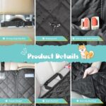 Nobleza Hundedecke Auto Rückbank 137x121cm – Wasserdicht & Kratzfest für alle Automodelle – Bild 4