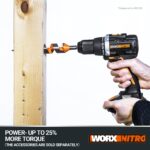 WORX NITRO 20V Akku-Bohrschrauber WX102.1 – Bürstenlos mit 60Nm & 2 Akkus – Bild 5