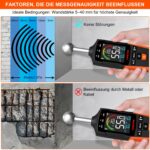 LASELION MS04 Feuchtigkeitsmessgerät mit Kugelsensor – Zerstörungsfreie Messung für Wände & Holz – Bild 8