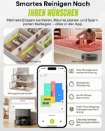 MONSGA MR7 PRO Saugroboter mit Wischfunktion 8000PA & 4L Absaugstation – LiDAR Navigation – Bild 5