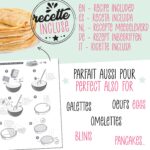 ScrapCooking Crêpes Maker Ø28 cm – Elektrische Crêpe-Maschine mit Antihaftplatte & Zubehör – Bild 6