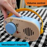 Baby Einstein Hape Discovery Radio – Montessori Spielzeugradio für Babys ab 6 Monaten – Bild 8