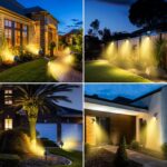 nipify Solar Strahler 4er Set mit 53 LED – IP65 Gartenleuchten mit 3 Helligkeitsstufen – Bild 7