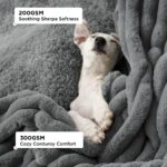 BEDSURE Wasserdichte Hundedecke 102x127cm – Waschbar & Flauschig für grosse Hunde – Bild 3