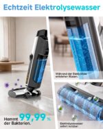 Hearten Nass-Trockensauger 25 kPa mit Wasserelektrolyse – 3-in-1 Reinigung für Hartböden – Bild 3