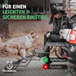 Fellbengel Hundetreppe Auto klappbar mit EASYSTEP – Einstiegshilfe bis 60kg – Bild 3