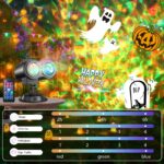 Macchiatto Halloween Projektor 2-in-1 – 20 Muster & 10 Farben mit Fernbedienung – Bild 4