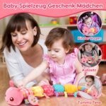 Lypsochaat Musikraupe – Montessori Sensorik Spielzeug für Neugeborene 0–12 Monate – Bild 5