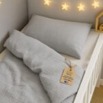 Totsy Baby Musselin-Bettwäsche 100x135 cm – Oeko-Tex zertifiziert mit Reissverschluss