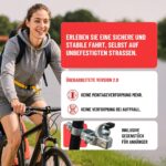 VDP Fahrradkupplung für Sattelstange – Universal Anhängerkupplung mit 25 mm Kugeldurchmesser – Bild 4