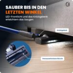 Sommertal VARIO150 Akku Staubsauger 3in1 – Kabellos bis 45 Min für Teppich & Hartböden – Bild 6