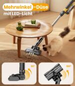 qimedo Akku-Staubsauger 60 KPa mit 2×8000 mAh – Kabelloses 7-in-1 System für alle Böden – Bild 5