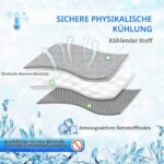 Dawumin Hundekühlmatte 70x55cm – Selbstkühlende Kühldecke für Hunde & Katzen – Bild 3