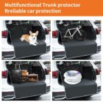 Toozey Kofferraumschutz 185 x 105 cm mit Ladekantenschutz – Wasserdichte Hundedecke für SUV & Kombi – Bild 5