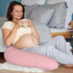 Amilian Stillkissen XXL 170cm – Schwangerschaftskissen mit Baumwollbezug & Polyesterfüllung – Bild 7
