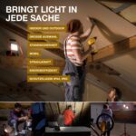 LEDVANCE LED Arbeitslicht 2x50W mit Tripod-Ständer – Kaltweiß für Werkstatt & Baustelle – Bild 8