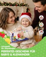 hahaland Montessori Obst-Stapelspiel aus Stoff – Motorik & Sortierspiel für Babys ab 1 Jahr – Bild 10