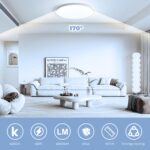 EASY EAGLE LED Deckenleuchte 40cm 48W 4800lm – IP44 Badlampe mit Tageslicht – Bild 6