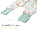 Chilsuessy Baby Schlafsack mit Füssen 2er Pack – 2.5 Tog Winterschlafsack für 75–85 cm – Bild 3
