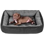 SuperKissen24 Hundebett Grösse M – Waschbares Hundesofa mit Fleece für kleine & mittlere Hunde – Bild 5