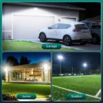 Viugreum 2er-Set 150W LED Aussenstrahler mit Bewegungsmelder – 15000 lm Flutlicht IP67 – Bild 7
