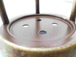 Anosta Grablaterne Bronze 21 cm mit LED-Kerze – Wetterfeste Grableuchte aus Metall – Bild 7