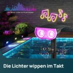 Linkind Smart RGB Solarlampe SL5C mit App & Musiksync – 16 Mio. Farben für Garten & Terrasse, 2er Set – Bild 7