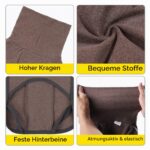 HEYWEAN Hundepullover Stretch Fleece – Warmer Hundepullover für kleine & mittlere Hunde – Bild 3