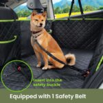 pecute Hundedecke Auto 135 x 63 cm mit Waben-PVC – Wasserdicht & rutschsicher für grosse Hunde – Bild 7