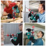 HYCHIKA Bohrhammer SDS-Plus 900W – Schlagbohrmaschine 4400 BPM für Beton & Stein – Bild 8