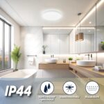 BestLuz LED Deckenlampe Ø30cm 18W 3600LM 6500K – Ultradünne Deckenleuchte IP44 – Bild 6