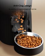 Faroro Futterautomat Katze 4L – Automatischer Futterspender mit 6 Mahlzeiten & Sprachfunktion – Bild 6